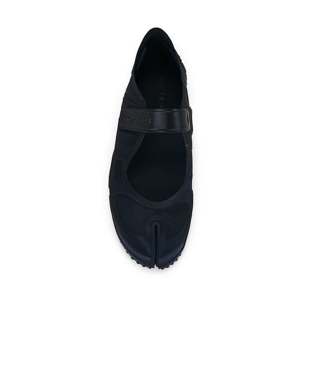 NikeSKIMS Black Rift Satin Sneaker