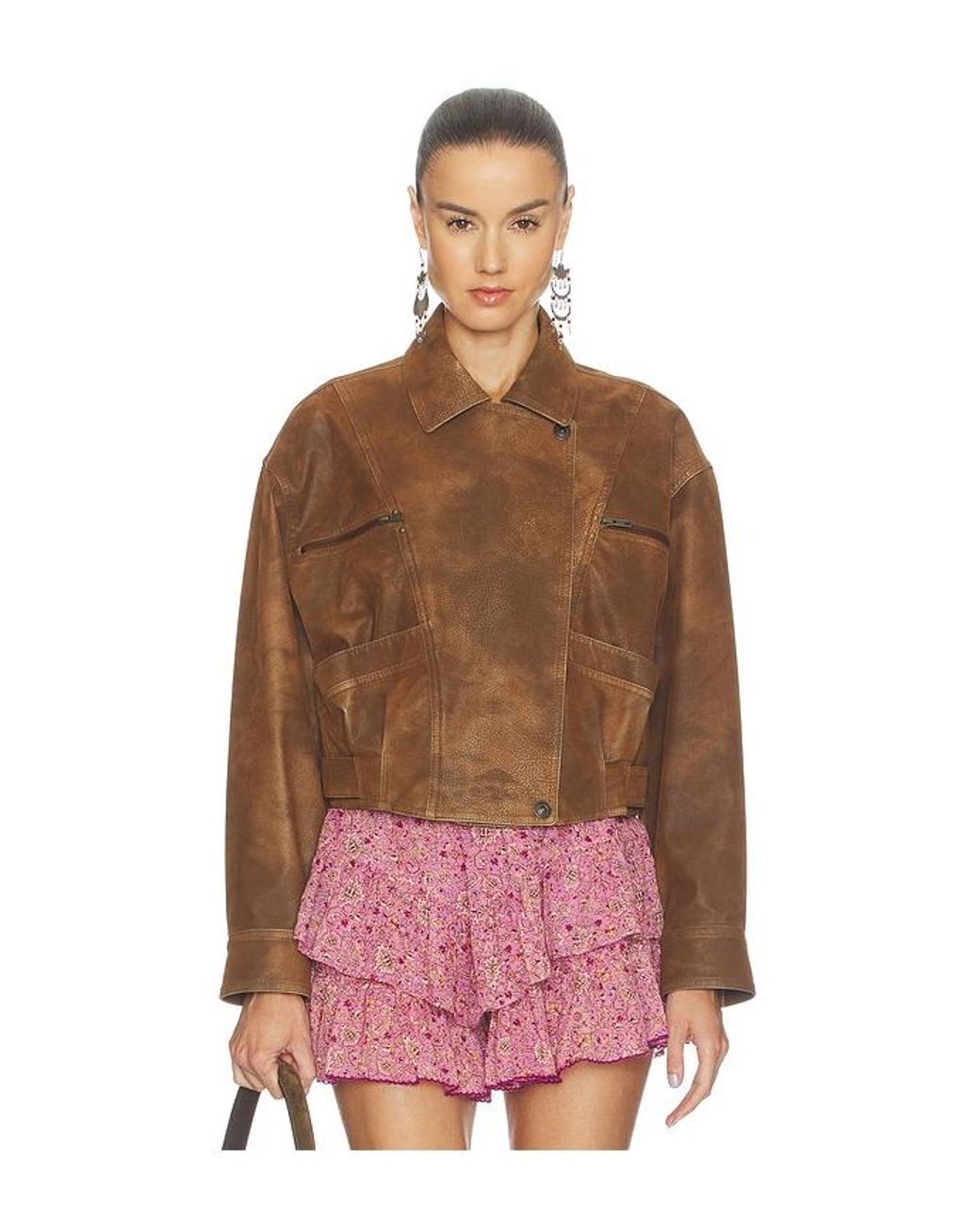 Isabel Marant Red Belma Jacket