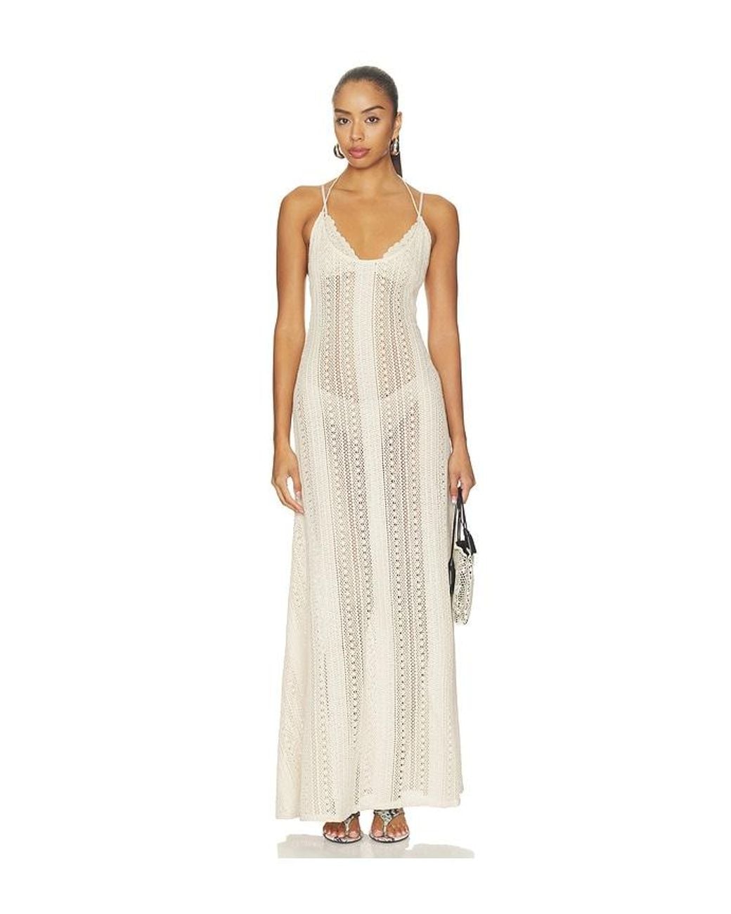 Tularosa White Aila Maxi Dress
