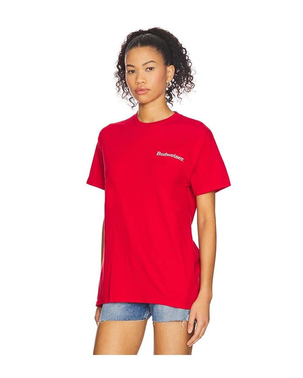 Junk Food Shirt in Red für Herren