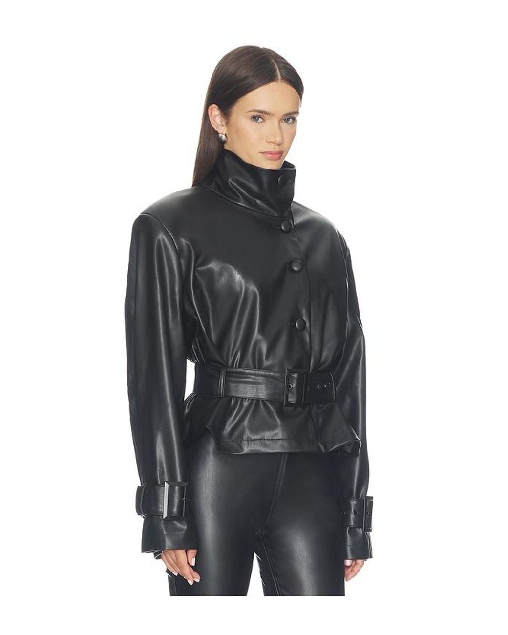 AFRM Black Scarlette Bomber