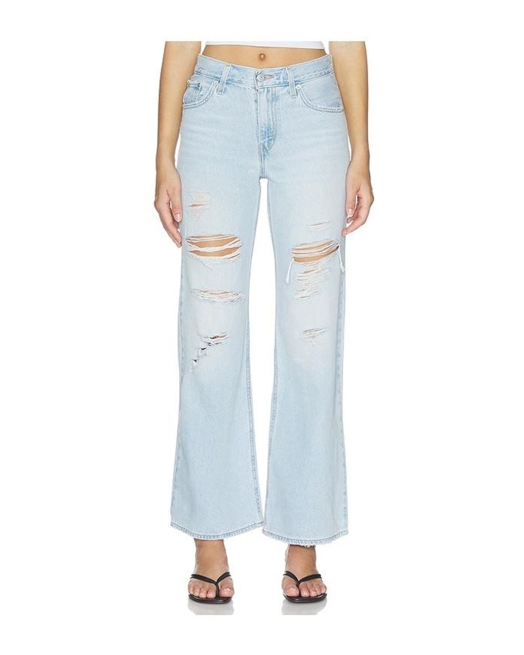 Levi's Blue Loose Boot
