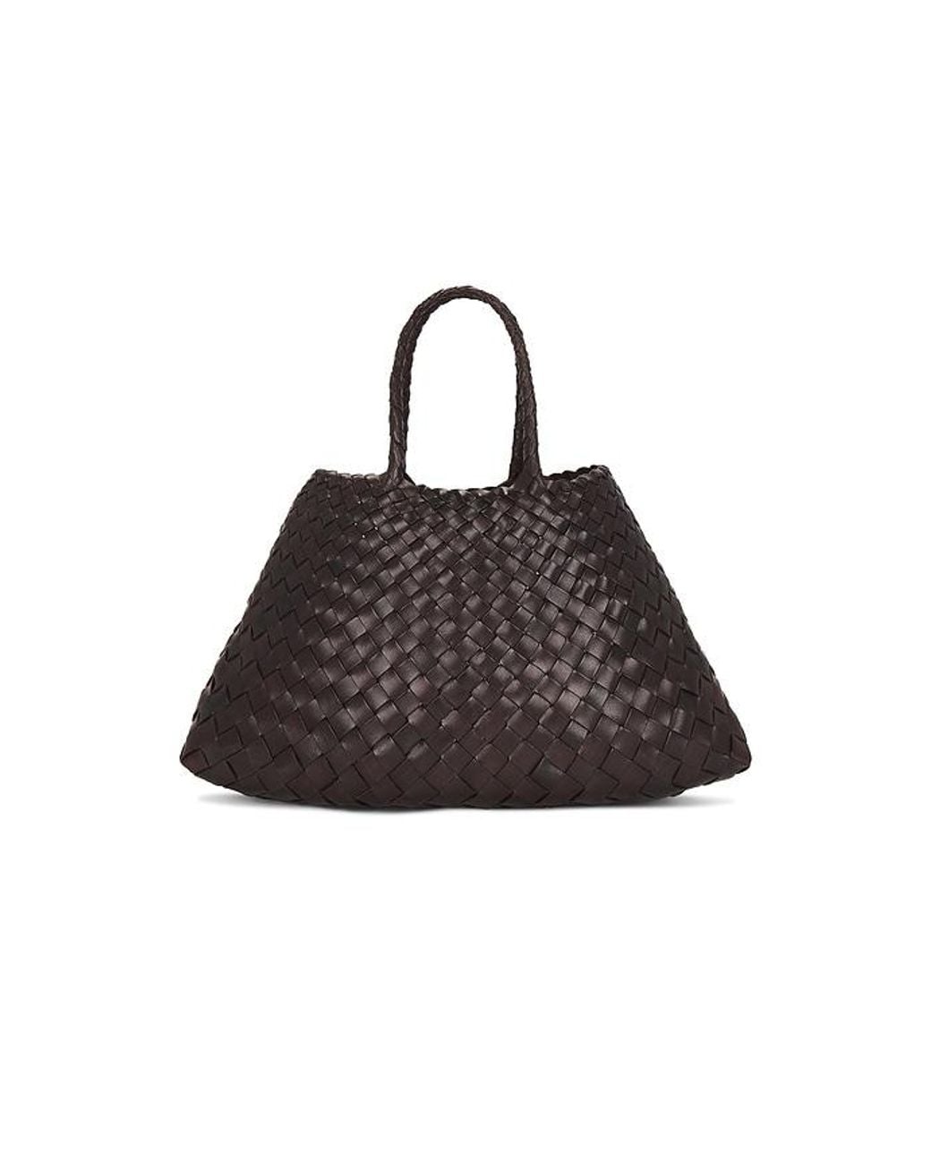 Dragon Diffusion Brown Santa Croce Small Bag