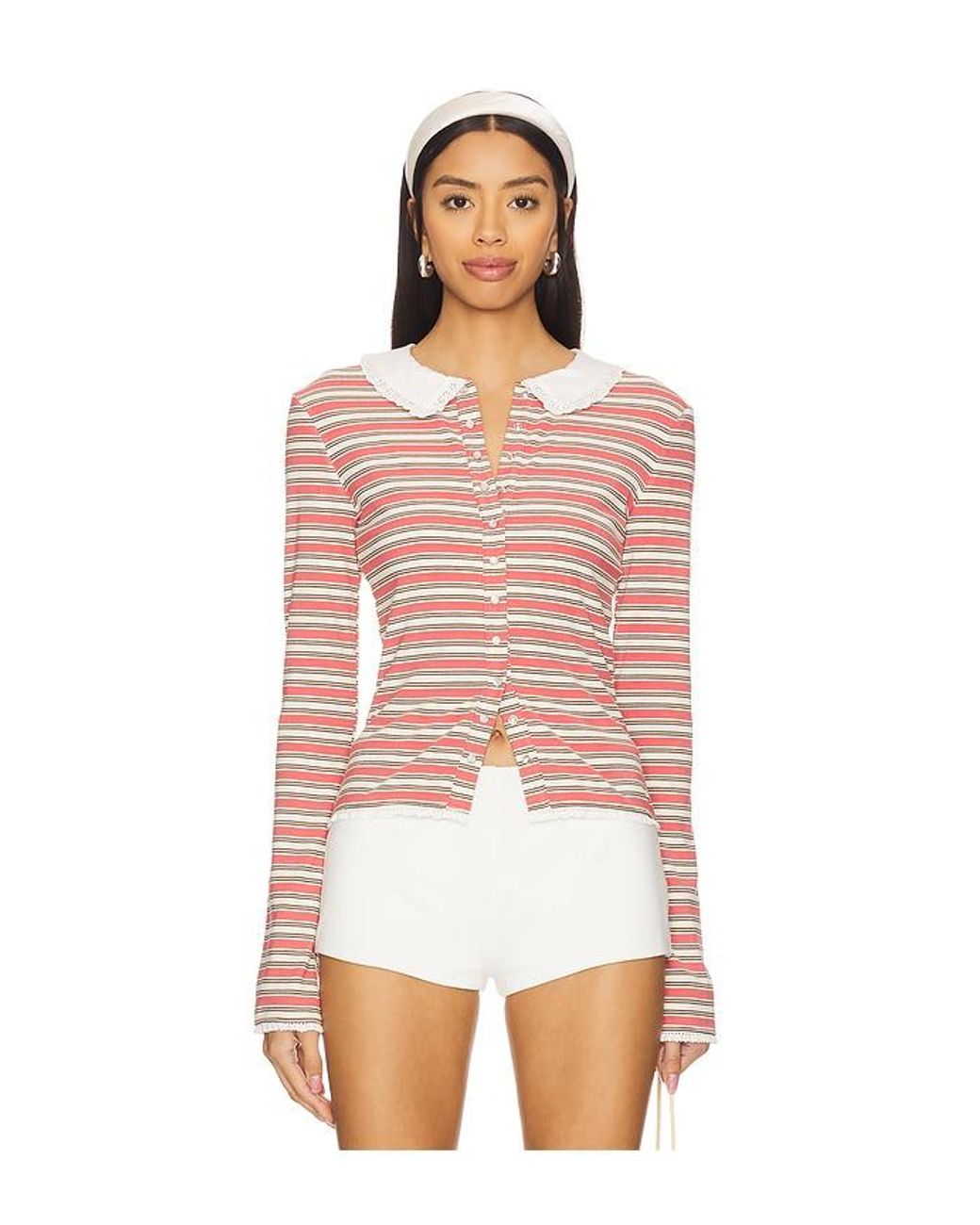 Fait Par Foutch White Edith Cardigan