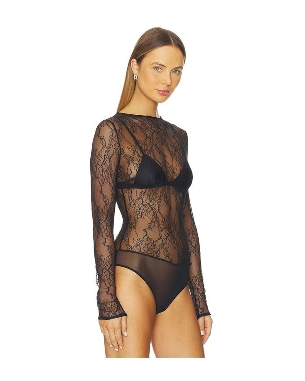 Undress Body Electric Bodysuit Black