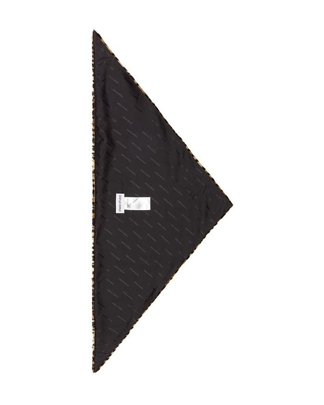 Stand Studio Black Cassi Scarf