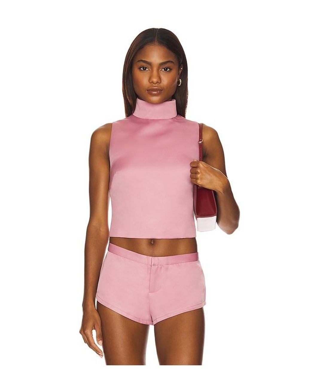 Nakedvice Red X Revolve The Cora Top