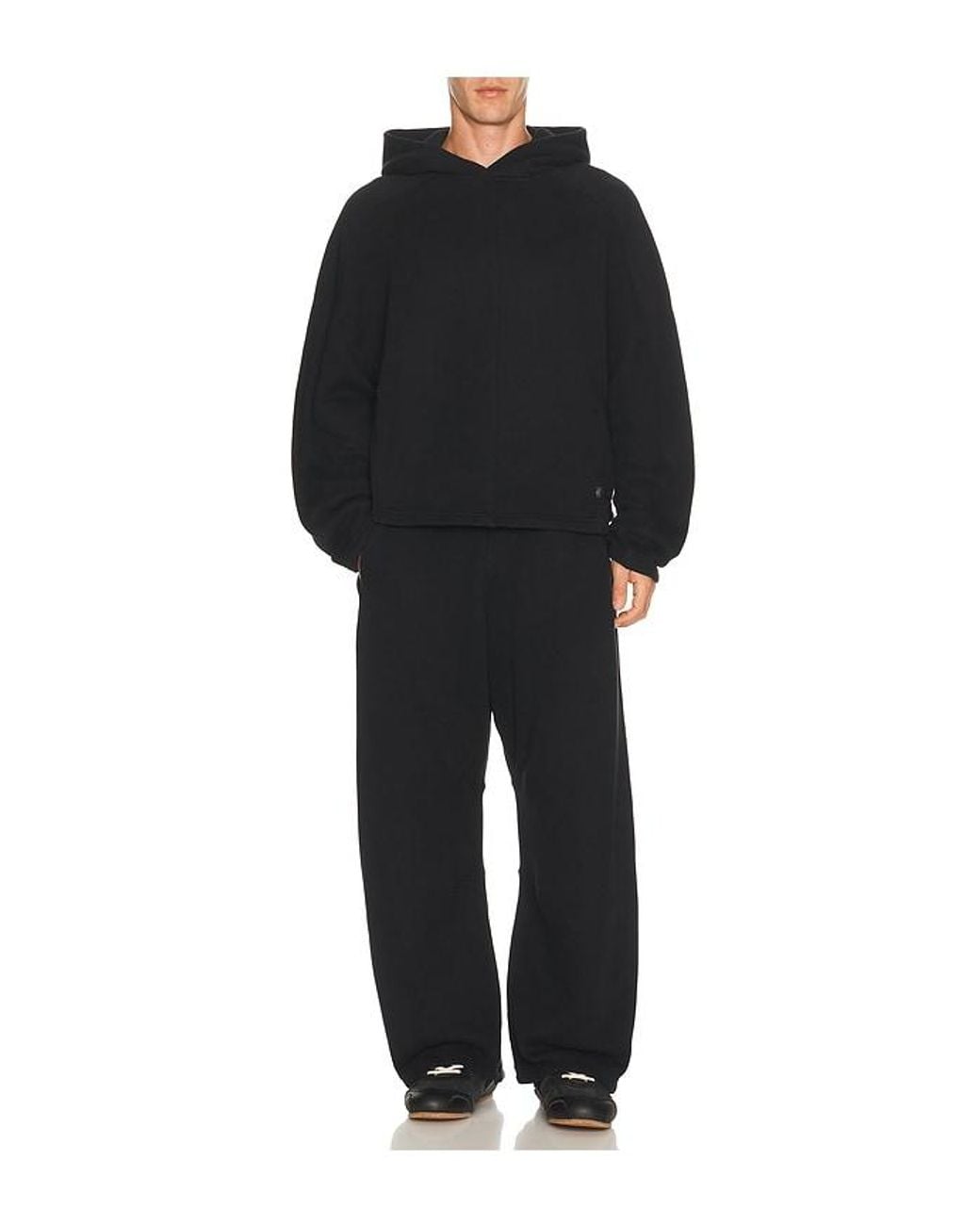 Represent Black Heavyweight Hoodie for men