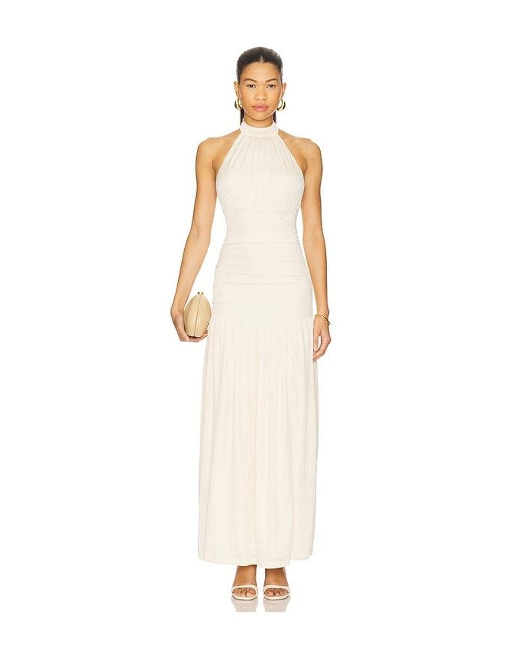 ALL THE WAYS White Marisol Maxi Dress