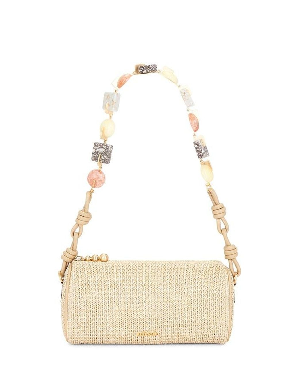 Cult Gaia Natural Zozina Shoulder Bag