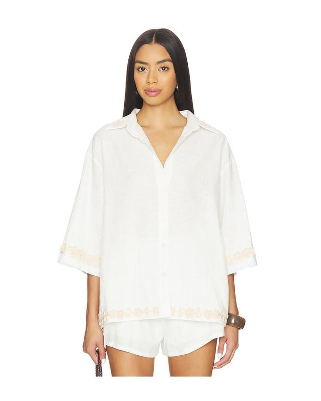 SNDY'S White Ines 2.0 Shirt