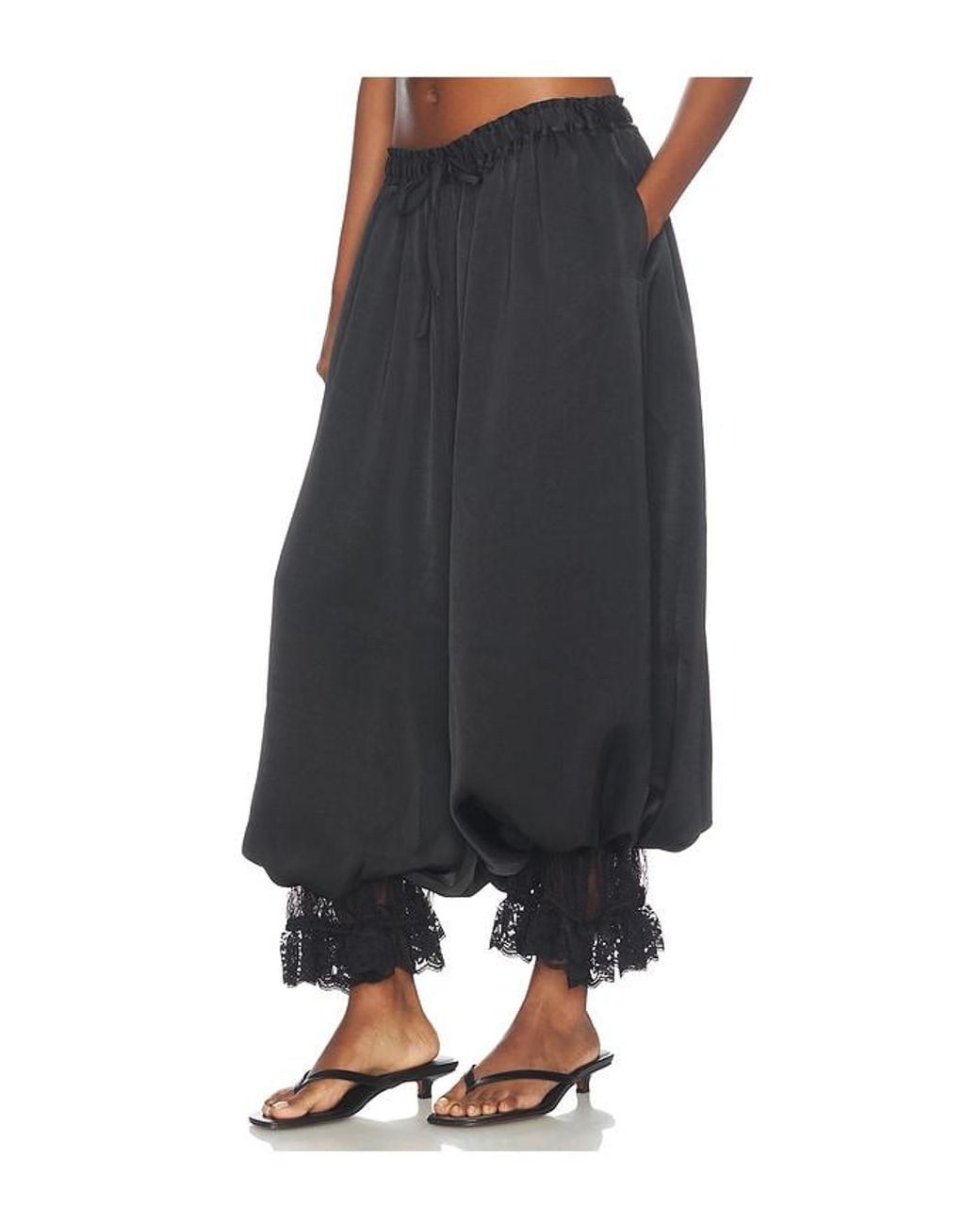 Lioness Black Kiss & Tell Pant
