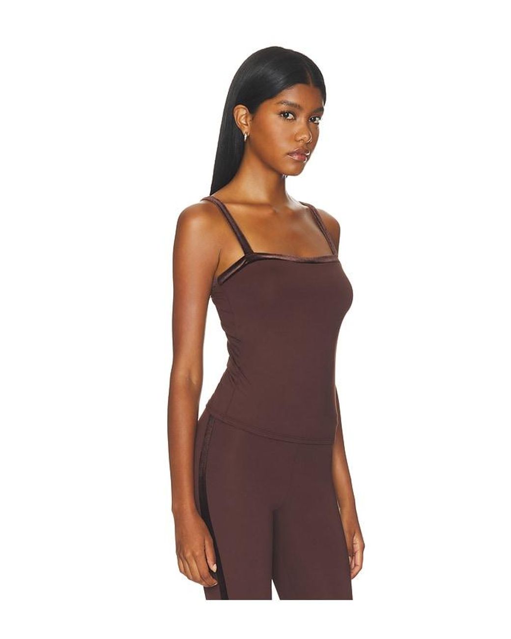 Only Hearts Brown Right Bank Coline Cami Top