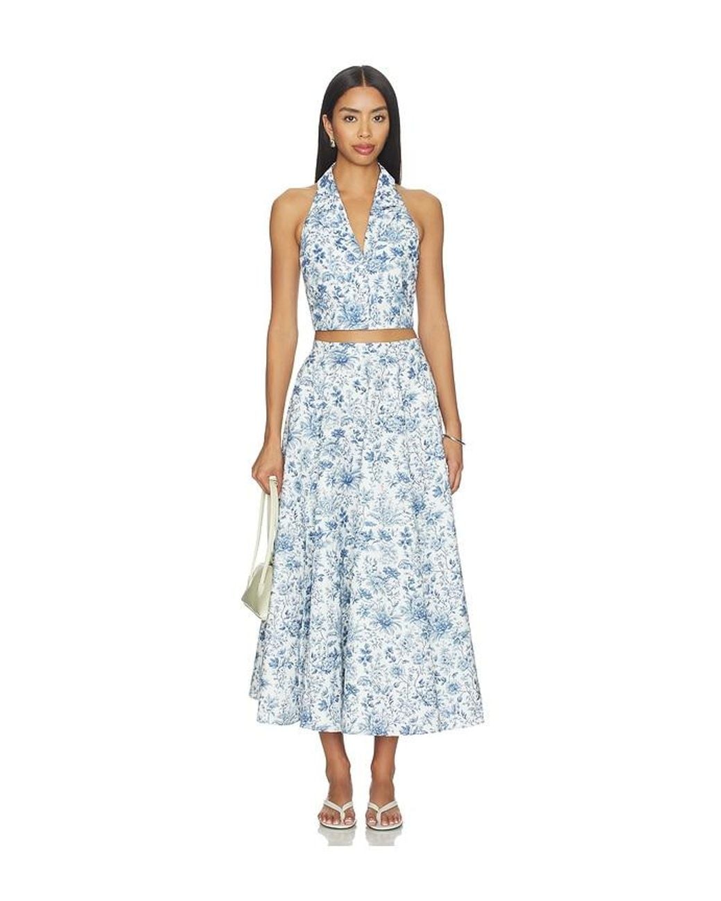 V. Chapman Blue Hunter Top