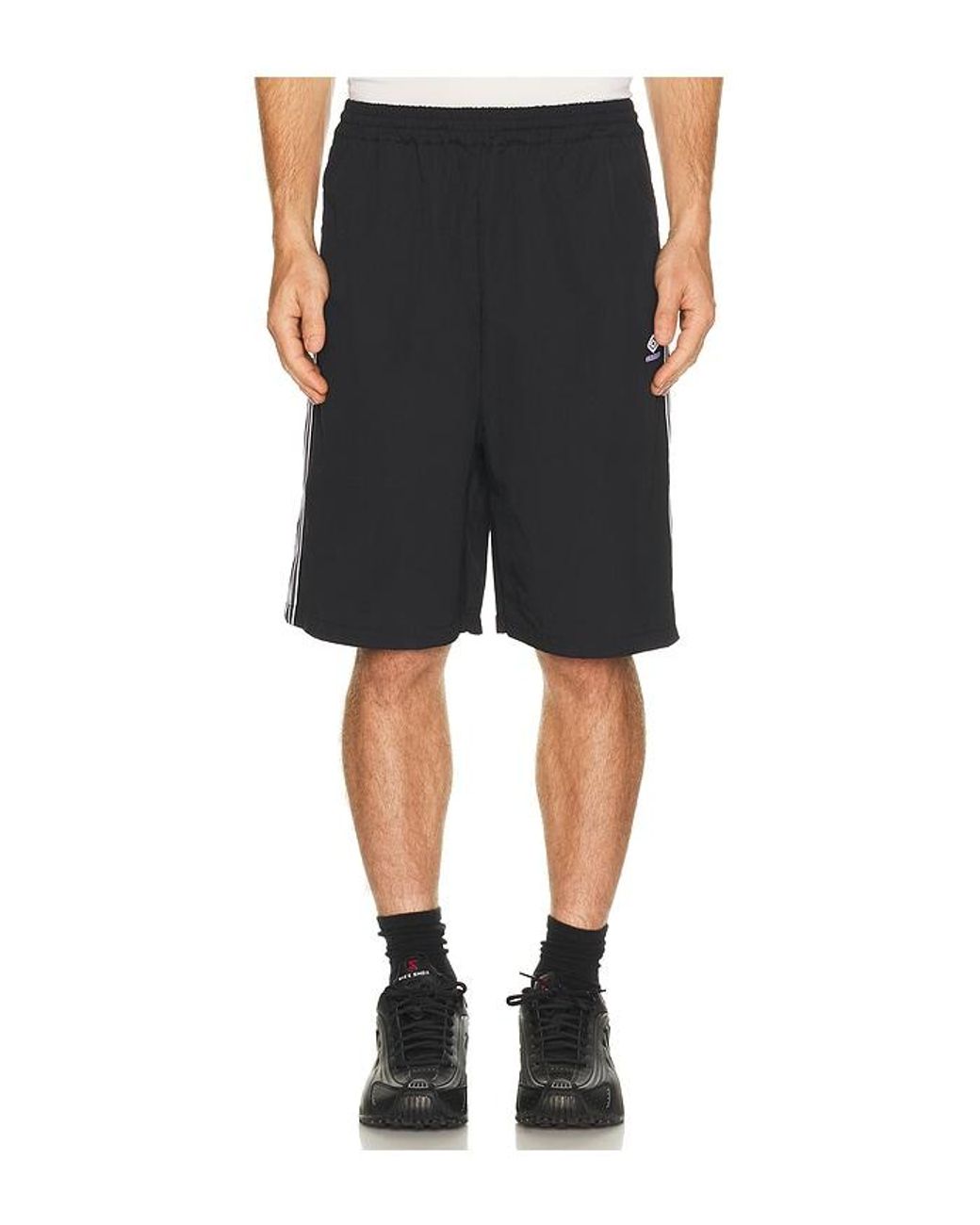 Umbro Black Og Taped Shorts for men
