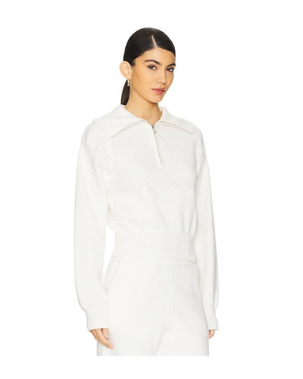 Tularosa White Rey Sweater