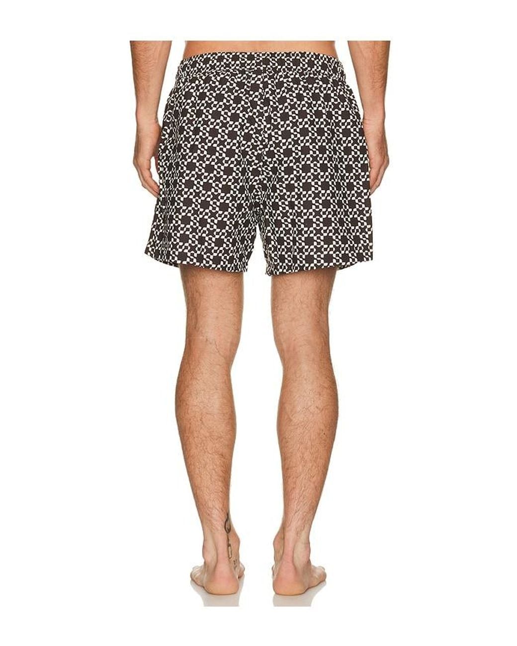 Jonathan Simkhai Black Malachi Swim Shorts for men