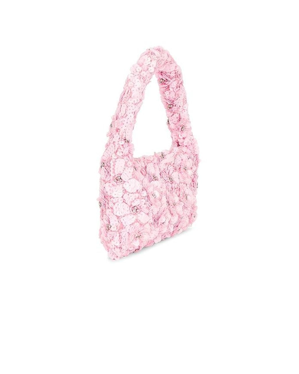 LoveShackFancy Pink Serina Purse