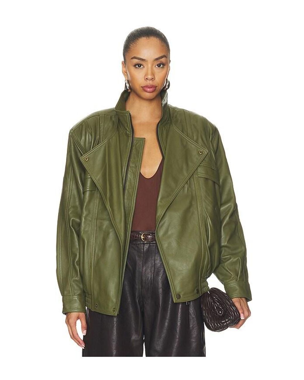 Ronny Kobo Green Shanaya Jacket