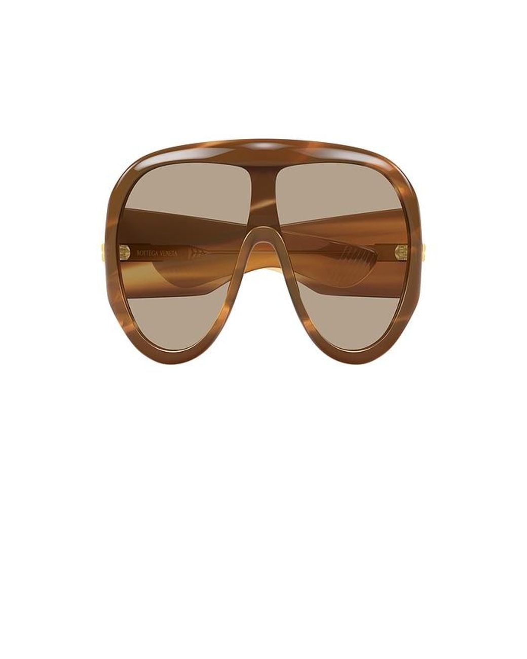 Bottega Veneta Multicolor Shield Sunglasses