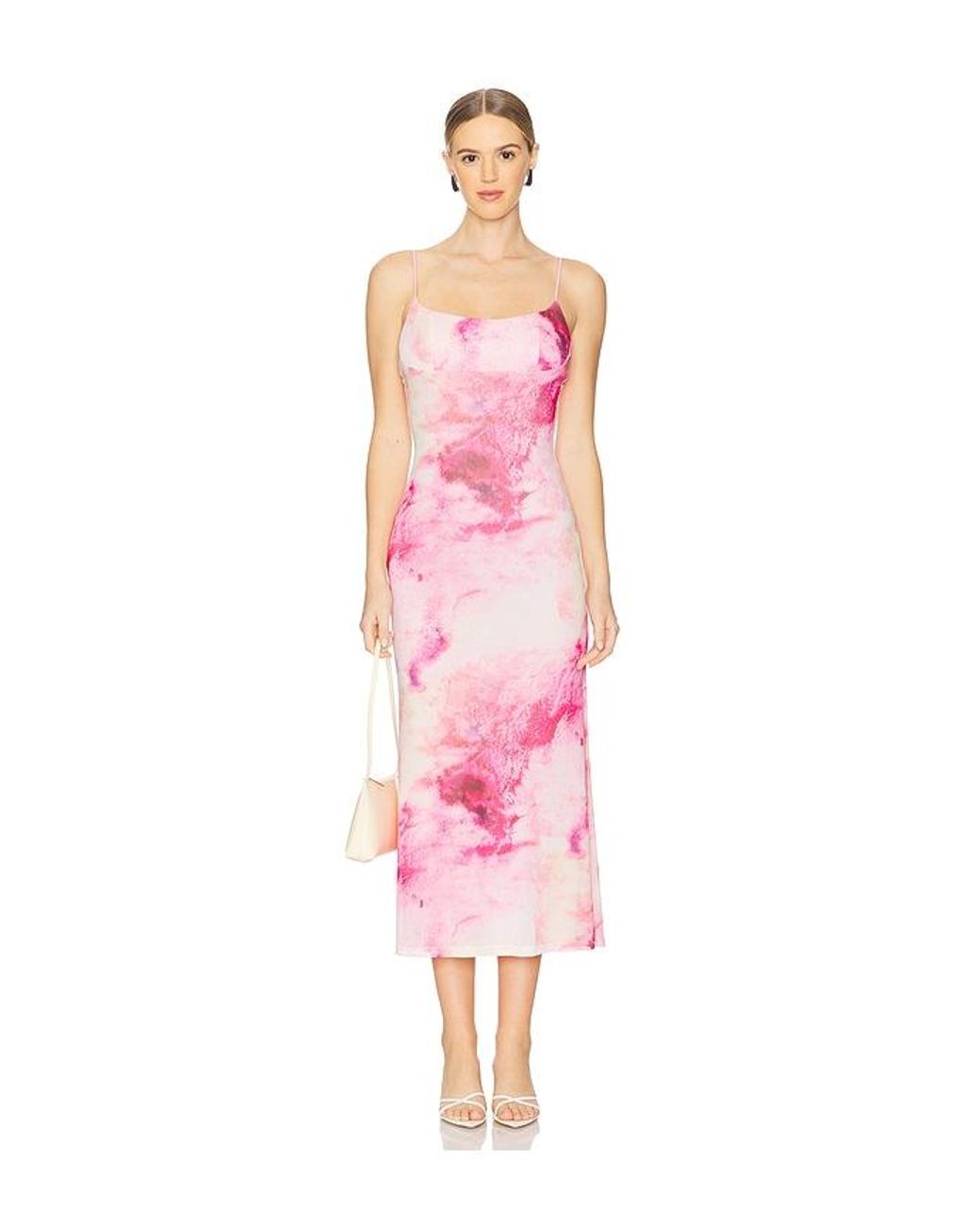 Bardot Pink Adoni Midi Dress