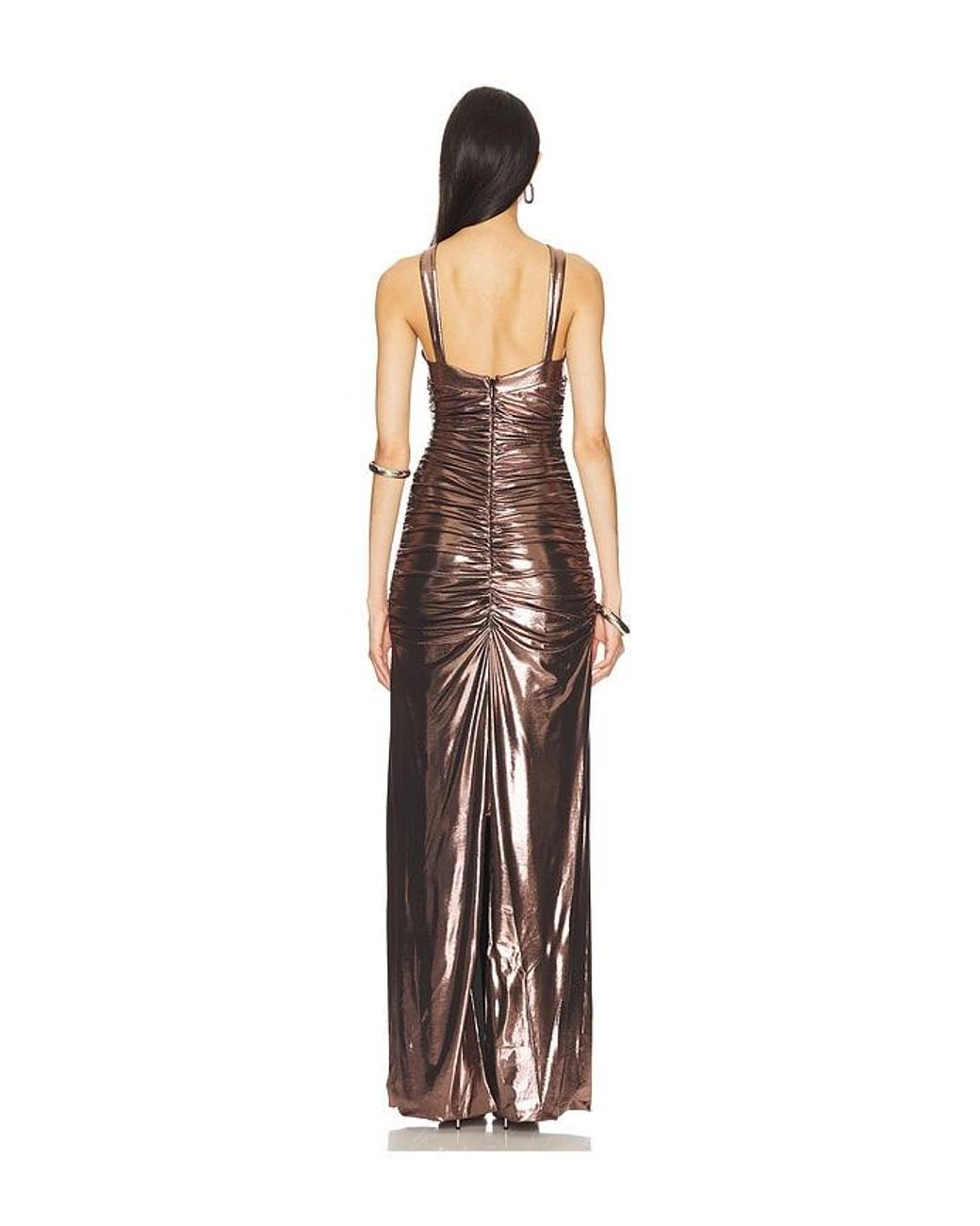 retroféte Metallic Shera Dress
