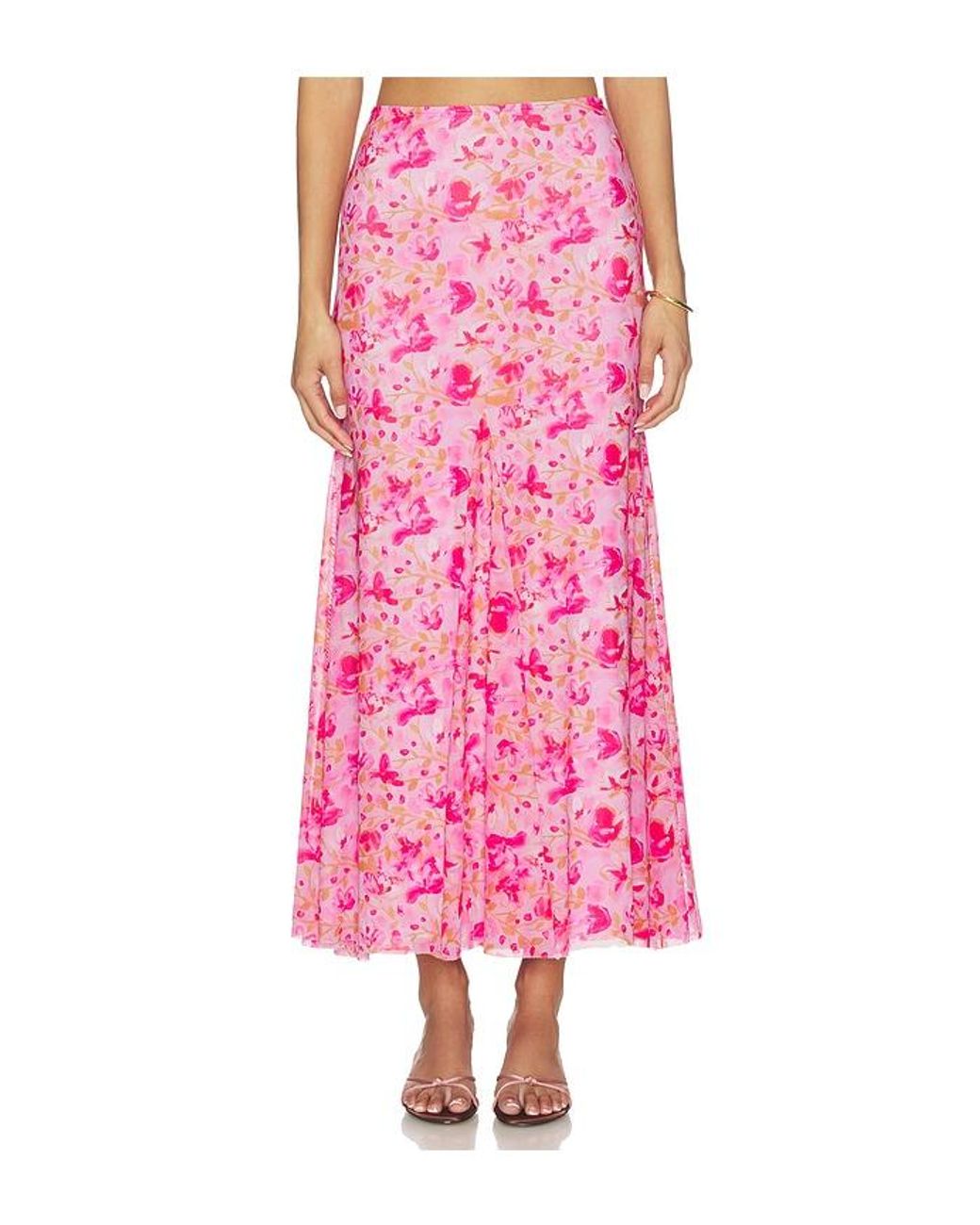 Astr Pink Mejra Skirt