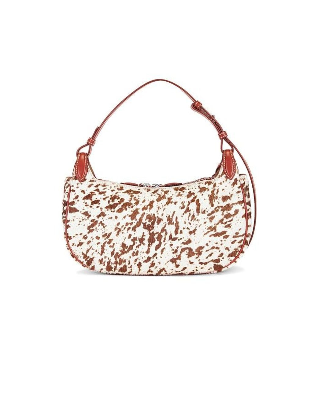 Polo Ralph Lauren Multicolor Haircalf Shoulder Bag