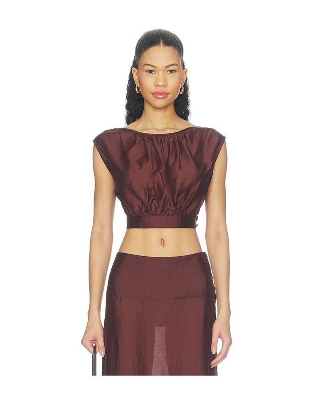 Stone Cold Fox Red X Revolve Avalon Top