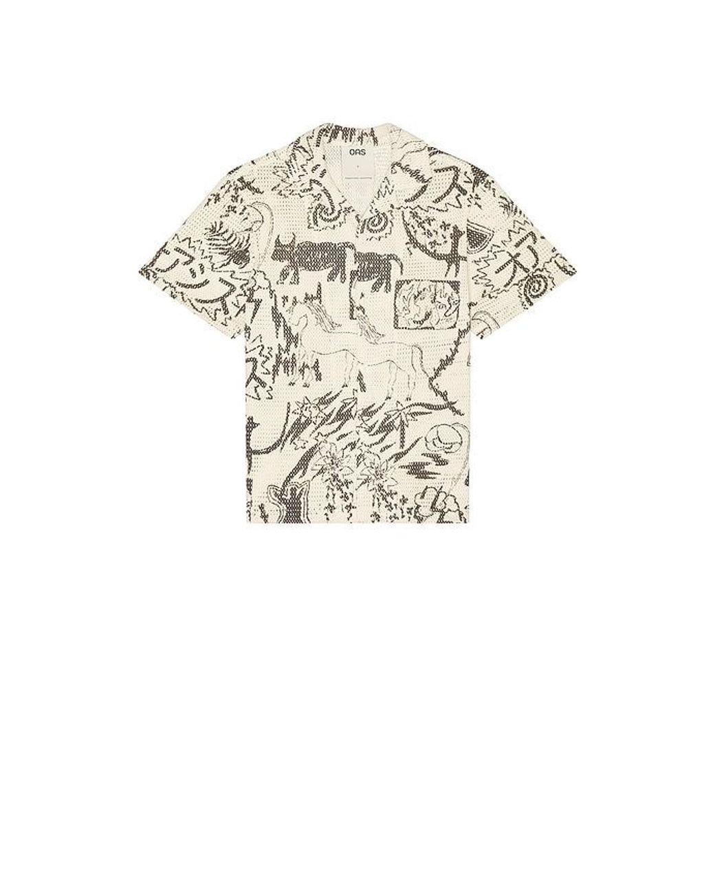 Oas Multicolor Gensou Cuba Shirt for men