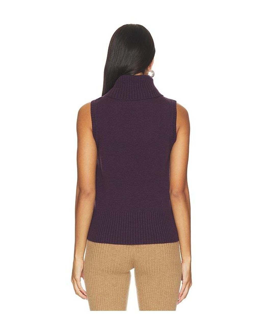 Veronica Beard Blue Mazzy Cashmere Shell Sweater