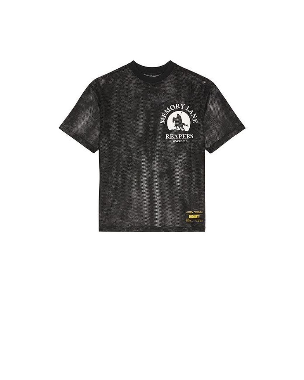 Memory Lane Black Camo Mesh Jersey Shirt for men