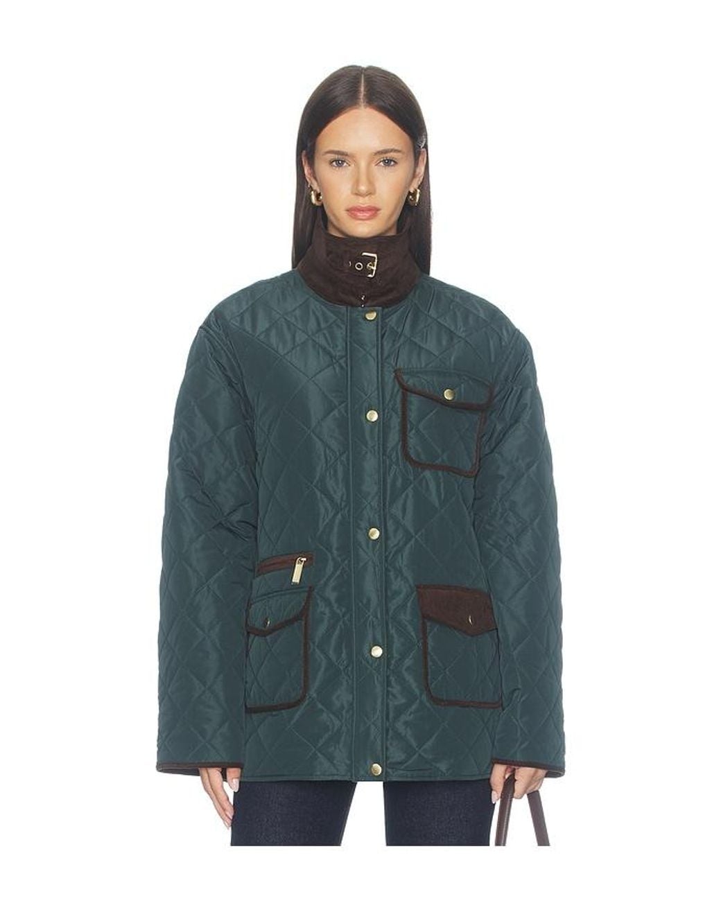 SER.O.YA Blue Liana Coat