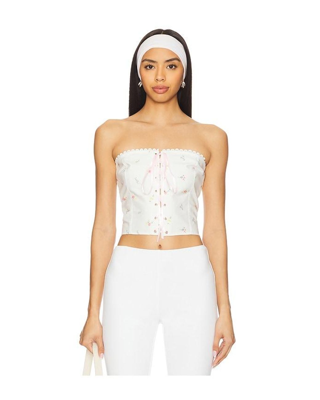 Tyler McGillivary White Franny Corset