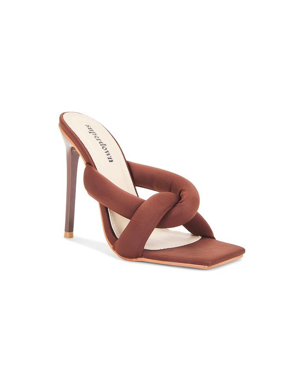superdown Brown Junie Sandal