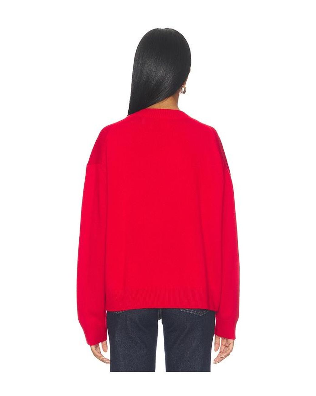 Anine Bing Red Lee Sweater
