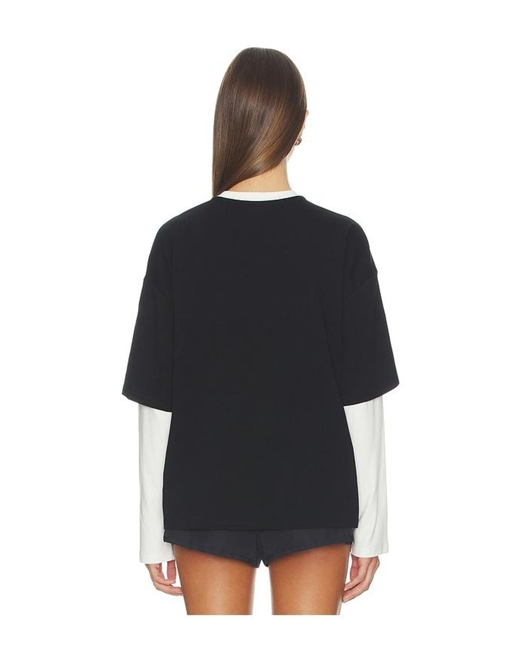Lovers + Friends Black Bethan Tee
