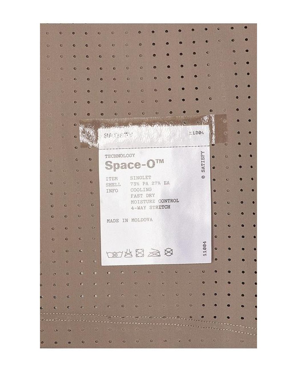 Satisfy Brown Space O Singlet for men