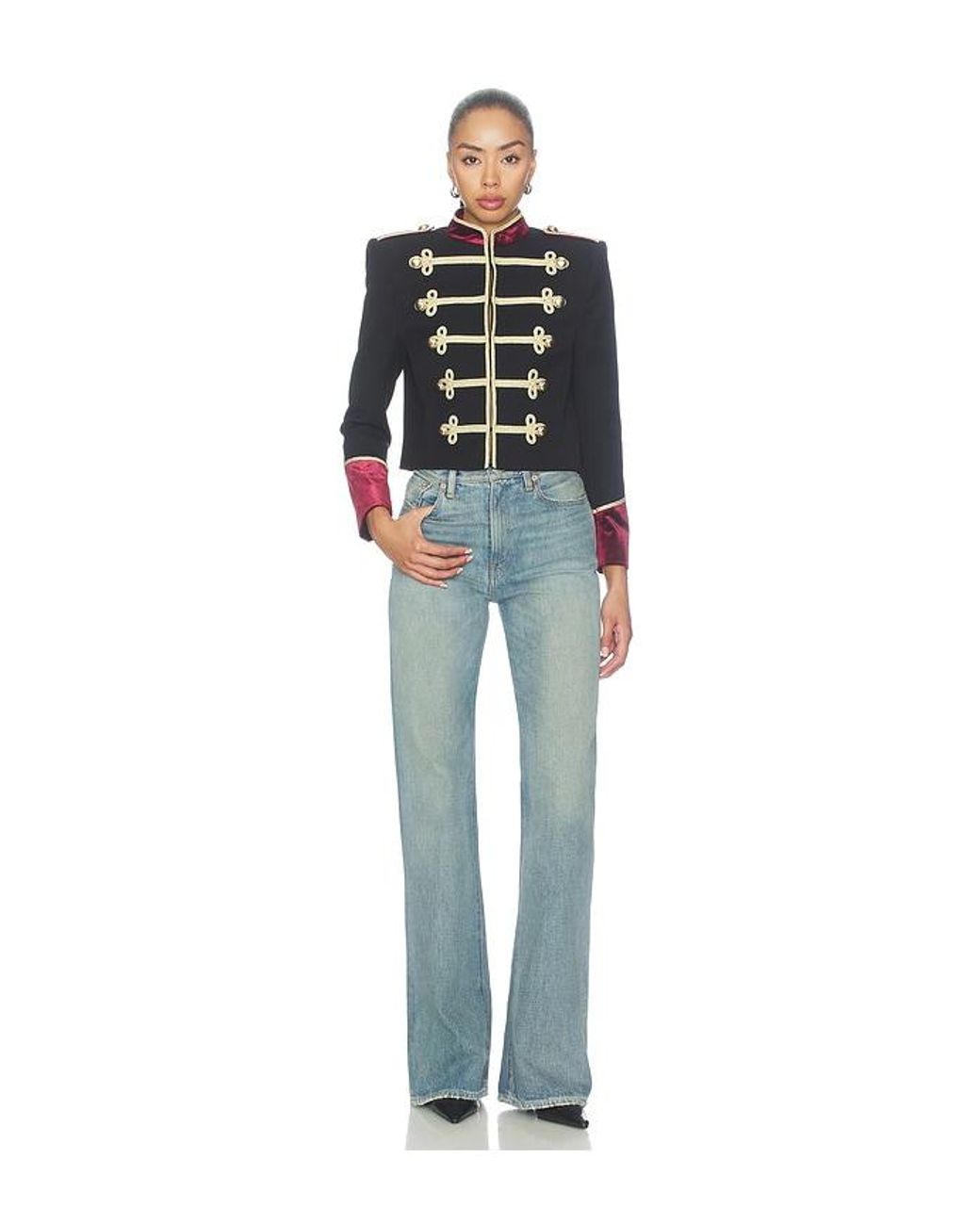 retroféte Blue Dinuba Jacket