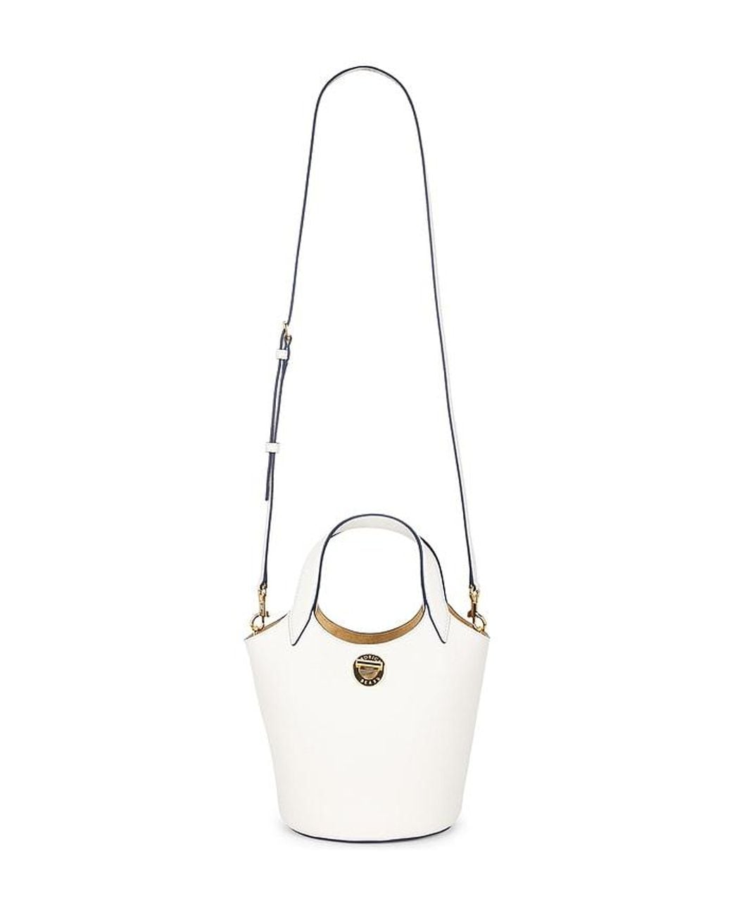 Veronica Beard White Anchor Bag
