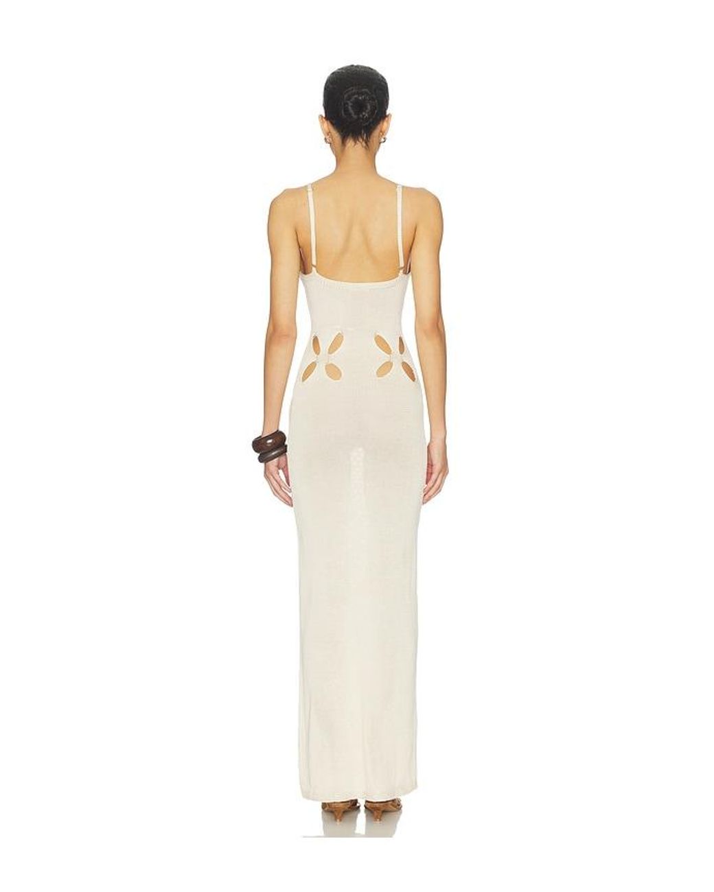 superdown White Lailani Maxi Dress