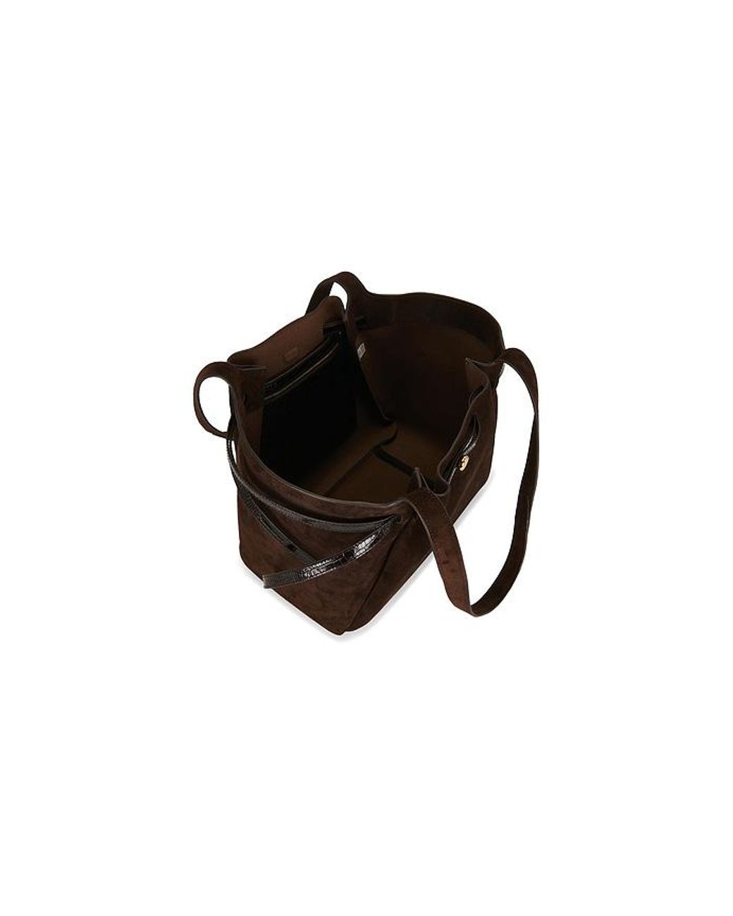 Tory Burch Brown Romy Suede Tote Bag