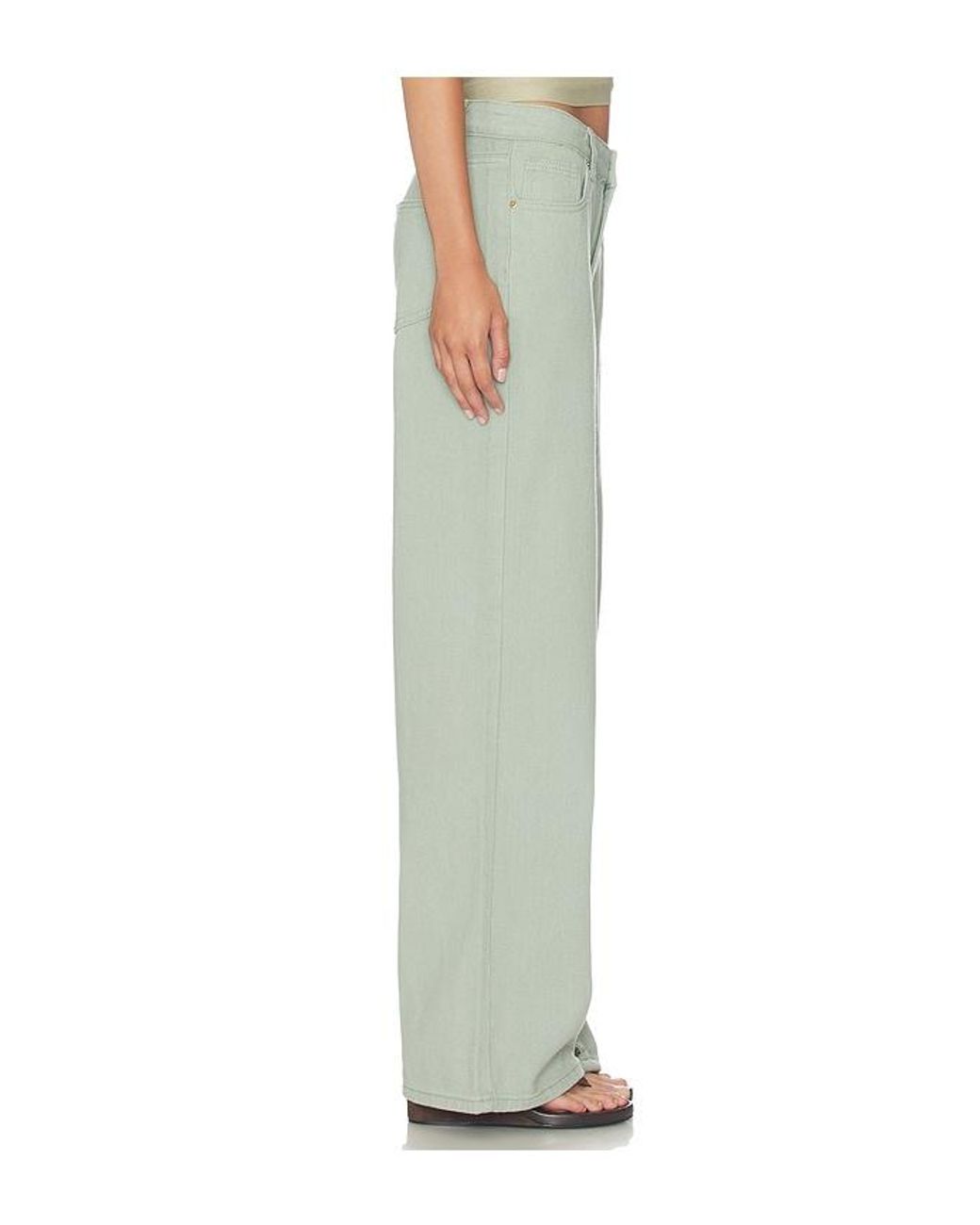 Lioness Green Penny Jeans