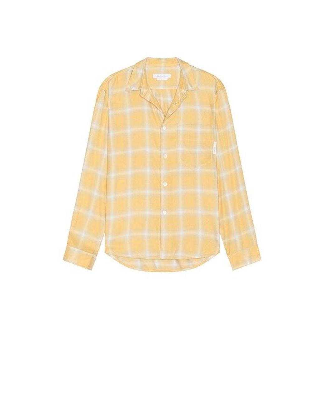Works and Days Black Rayon Check Classic Shirt for men