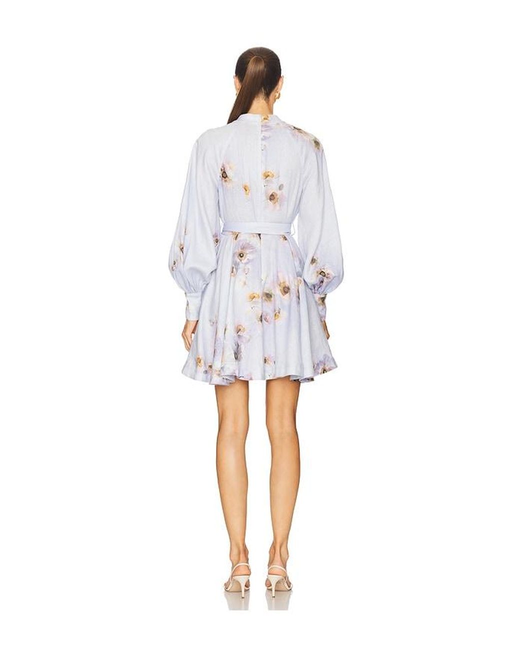 Zimmermann White Fit & Flare Dress