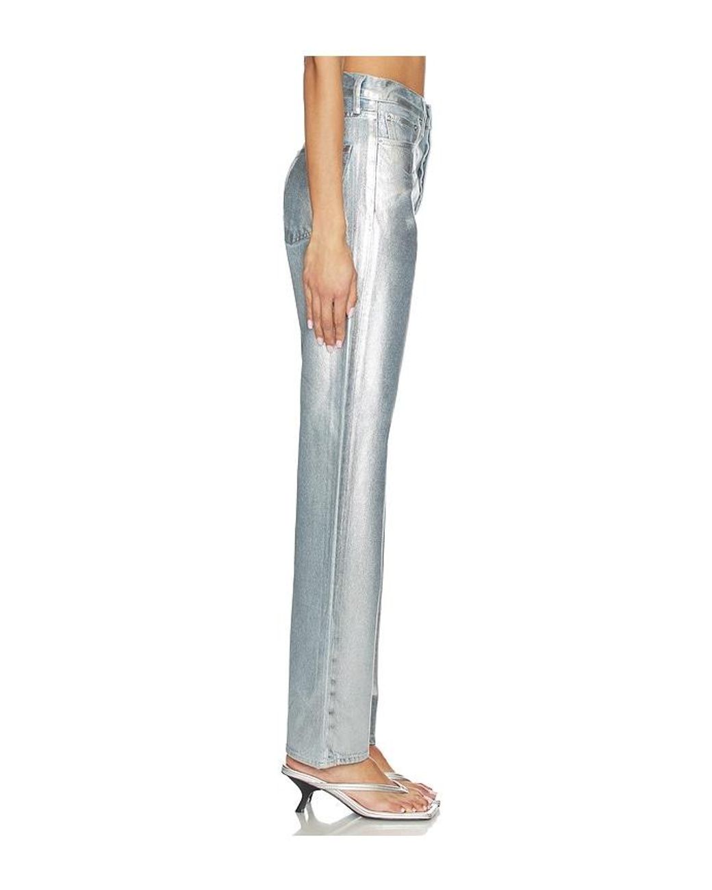 Agolde Blue 90's Mid Rise Loose Fit Jeans