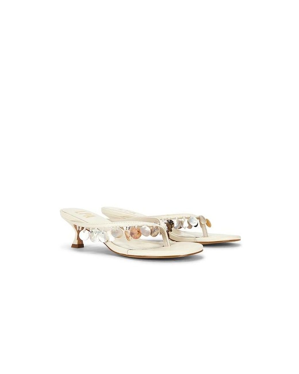 LPA White Nerina Sandal