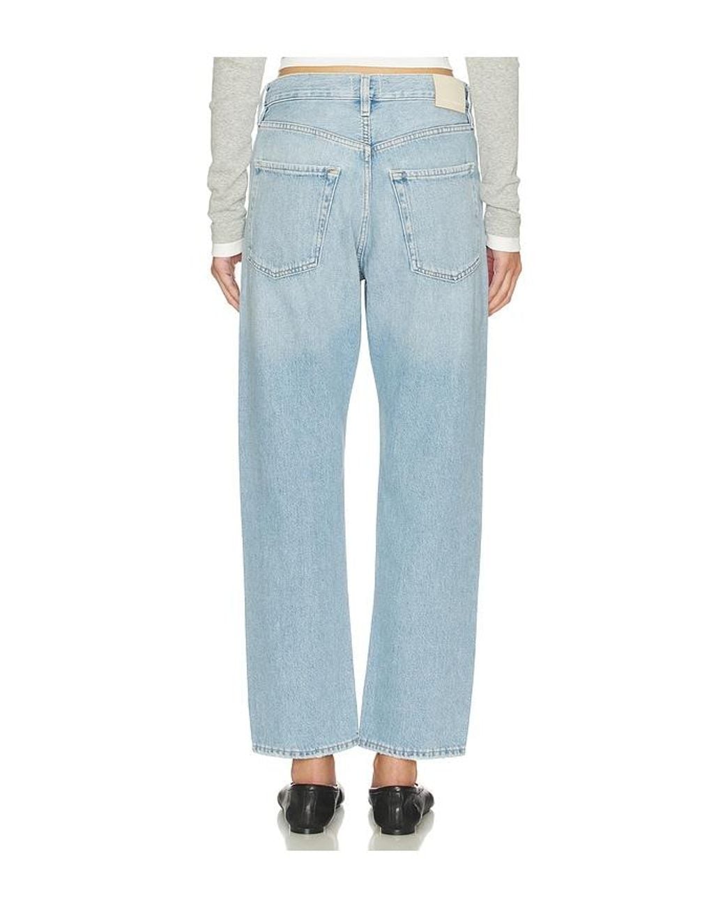 Citizens of Humanity Blue Winslow Boyfriend Jeans