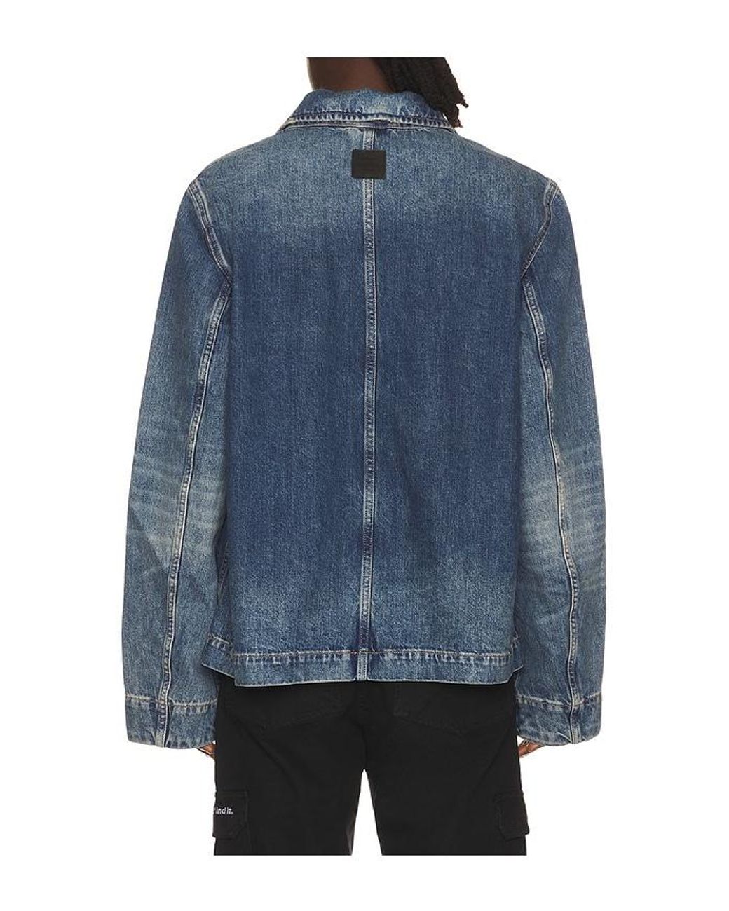AllSaints Blue Mukesh Jacket for men