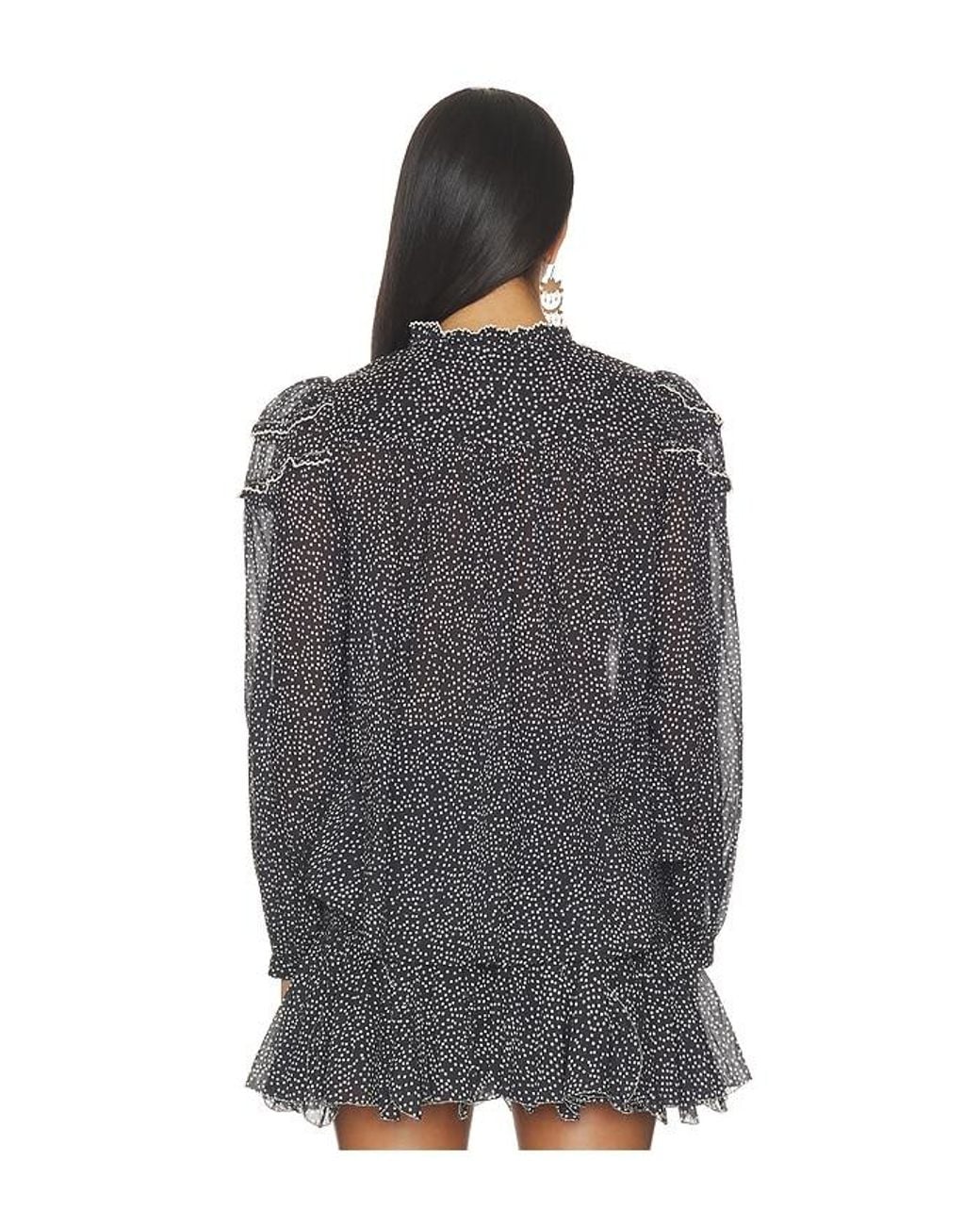Isabel Marant Black Christa Blouse